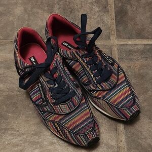 United nude colorful rainbow micro stripes sneakers 7.5 EU 38